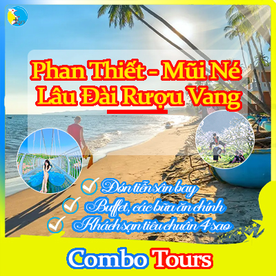 Phan Thiết - Mũi Né - Lâu Đài Rượu Vang