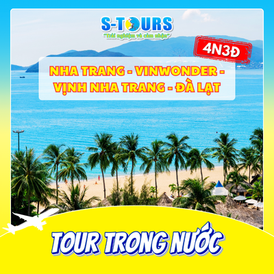 Nha Trang - Vinwonder - Vịnh Nha Trang - Đà Lạt - 4 Ngày 3 Đêm