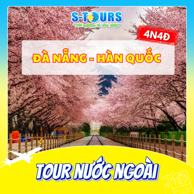 Đà Nẵng - Hàn Quốc - 5 Ngày 4 Đêm